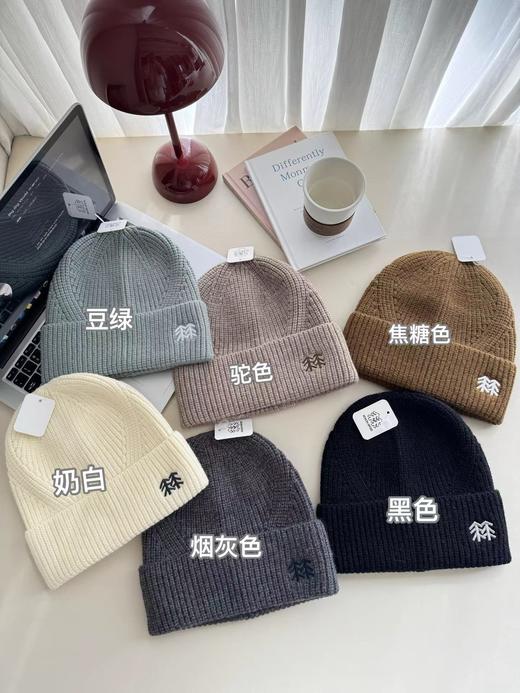 D111963情侣款针织帽毛线帽男女都可以戴的冷帽 商品图9