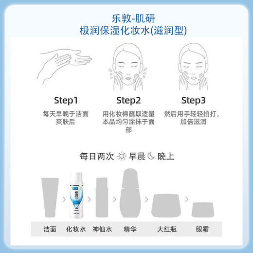 乐敦-肌研极润保湿化妆水(滋润型) 170ml【BS】 商品图3