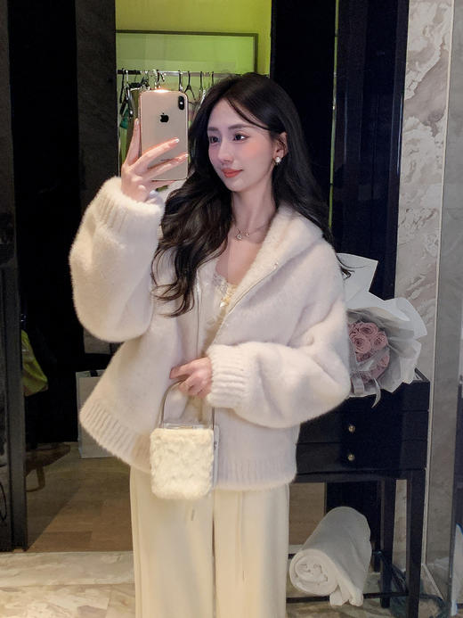 张心子【腿精出击】高腰厚实保暖加绒休闲裤裤子 U2511111 商品图7