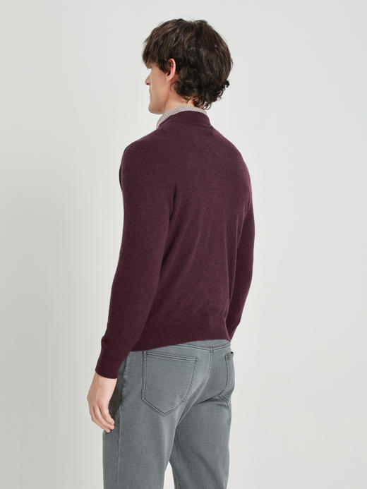 callisto星空蓝可机洗山羊绒毛衣 商品图9