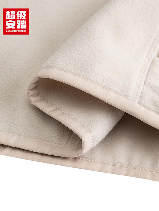 超级安踏加绒运动马甲女士秋冬户外修身抓绒保暖内搭外穿背心162546703U 商品图8