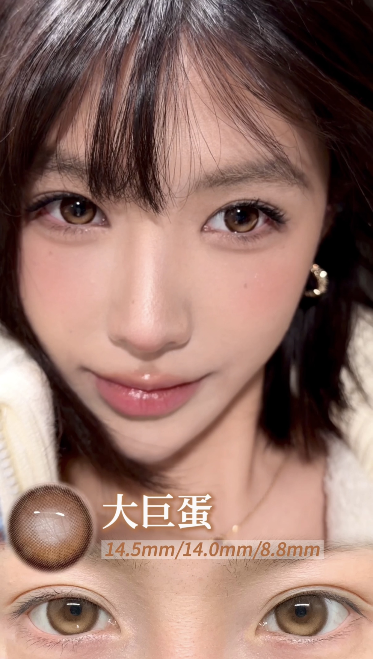 KIRA FAIRY 大巨蛋 高光定轴款 10片/盒（日抛型）高光不乱转！