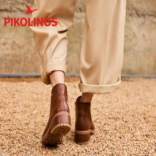 【云粉节】BF楼Pikolinos派高雁女鞋2025秋冬季中跟时尚休闲短靴 PA257103.吊牌价2880 商品图2