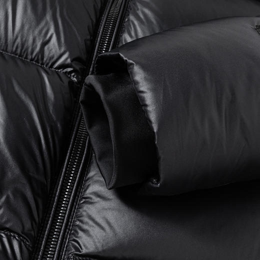 心选丨罗蒙2025冬季新款男女同款黑金羽绒服 商品图6