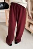 HAYES 薄绒彩色抽绳宽松阔腿休闲长裤 21616 商品缩略图2