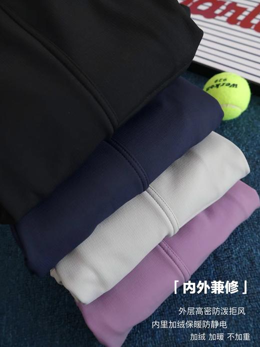 D111911防水梭织加绒耐磨耐造弹力舒适儿童加绒裤 商品图3