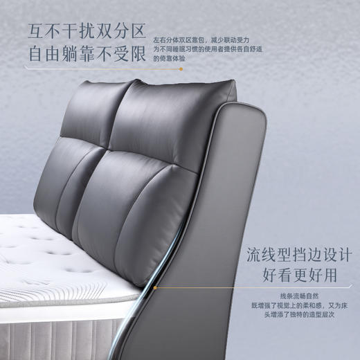 AF8806真皮床架 商品图1