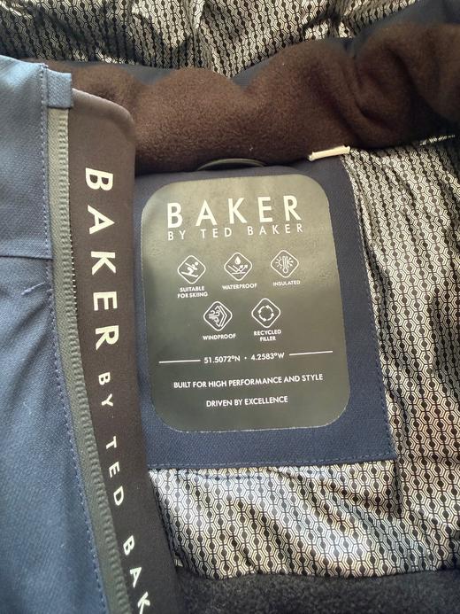 英国Ted Baker儿童加棉滑雪服防风防水男女同款 商品图13
