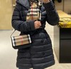 到手价4599元 巴宝莉Burberry超级特价，女士中长款棕色内衬格纹连帽羽绒服 美国代购，无中文标签，介意慎拍 商品缩略图0