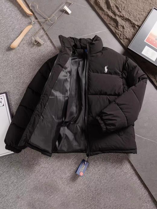 D111950黑色百搭立领设计日常通勤羽绒棉服 商品图1