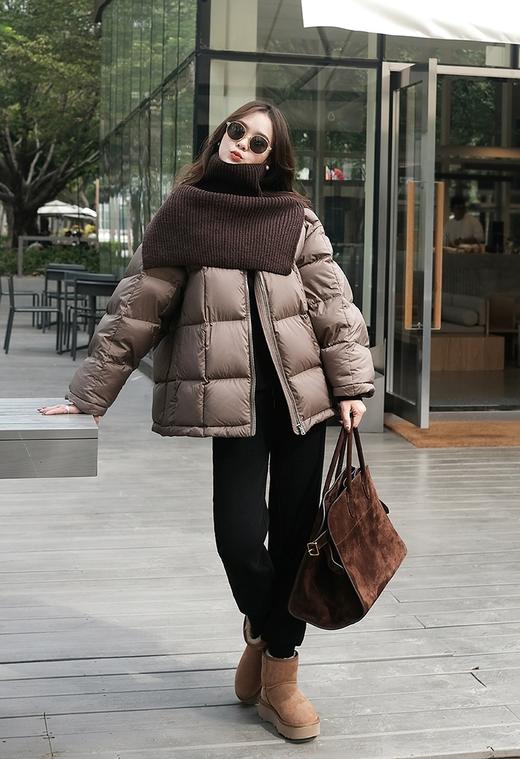 美洋同款大白鹅腹绒毛➕桑蚕丝➕绵羊毛保暖卫裤 商品图12