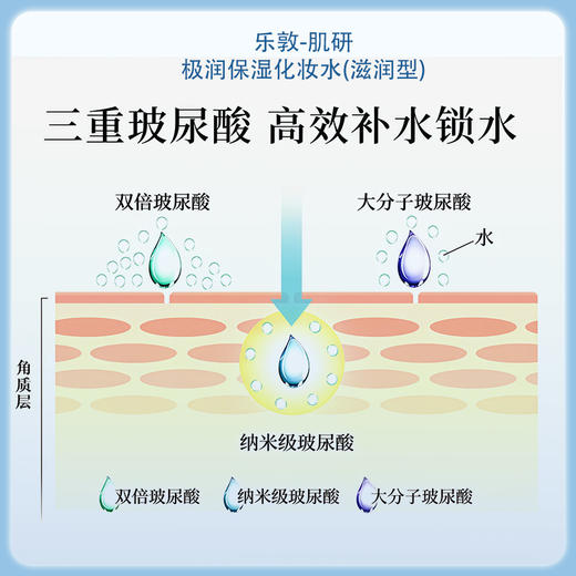 乐敦-肌研极润保湿化妆水(滋润型) 170ml【BS】 商品图2