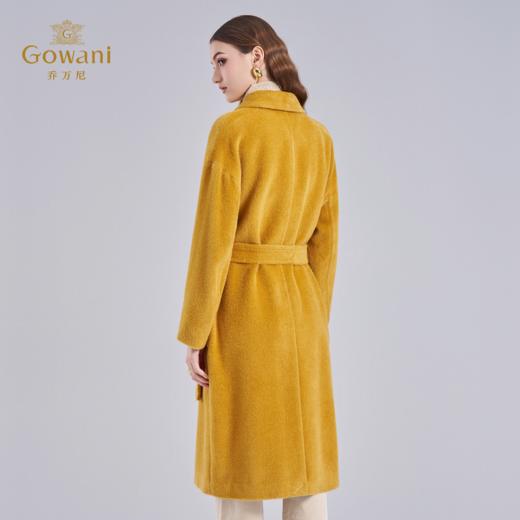 【绵羊毛】【羊驼毛】乔万尼羊驼毛大衣羊毛秋冬新款韩系毛呢外套收腰EF4A129 商品图4