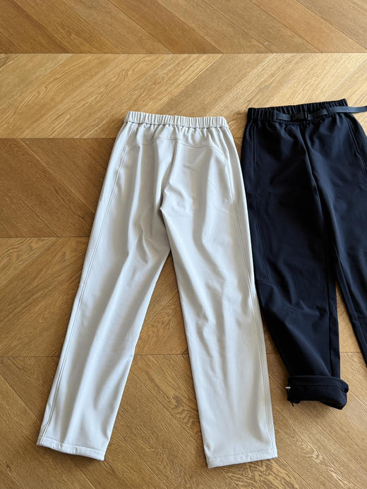 25秋冬--保暖暖而不臃肿~户外防风松紧腰加绒软壳裤【包邮+三天无理由退换】 商品图11