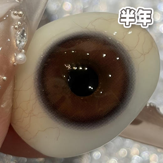 #BL.Brown 桃心回甘 橘棕色 14.5mm【1片装】敏感眼舒适推荐 / 半年抛 商品图4