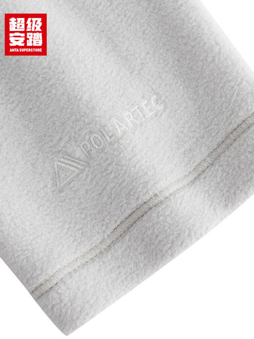 超级安踏焱壳丨抓绒运动卫衣女户外POLARTEC保暖针织立领套头衫162546709U 商品图8