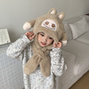【YW】无忧购59元2件耳朵会动的拉布布儿童保暖帽子围巾二合一（截单后3-5天发货) 商品缩略图1