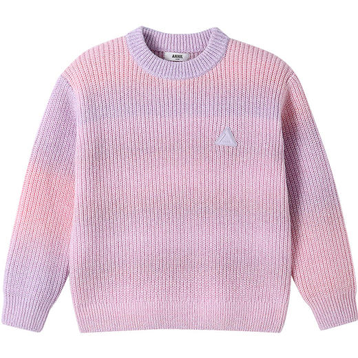 【实体店同款】女童圆领针织衫冬季新款安奈儿童装AG544033 商品图5