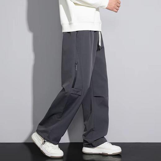D111929休闲减龄机能休闲裤防水冲锋裤伞兵裤 商品图8