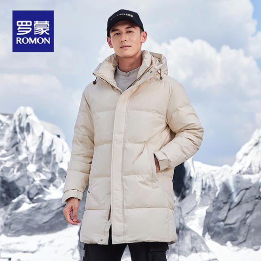心选丨罗蒙男女同款中长款羽绒服 商品图5