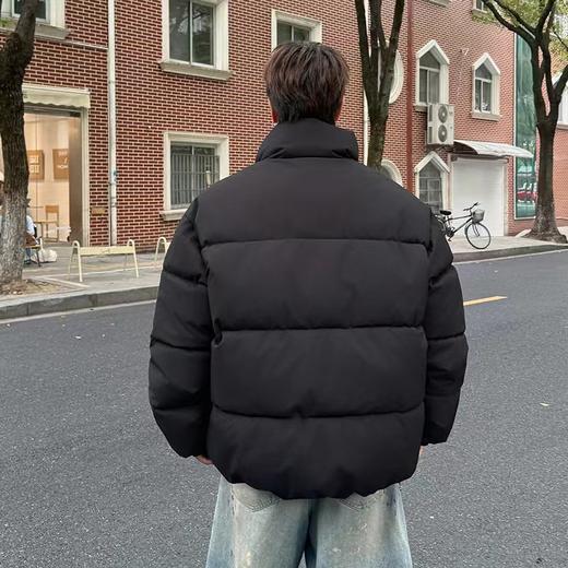 D111928冬季新款男女同款立领休闲百搭羽绒棉服 商品图8