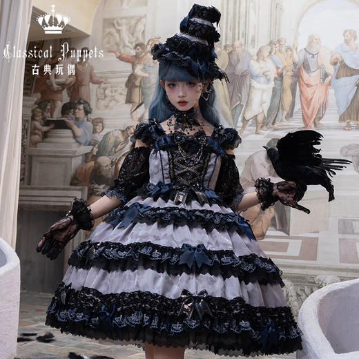 【全款预售】安东尼蛋糕日常OP 教堂彩窗 古典玩偶 Lolita 商品图4