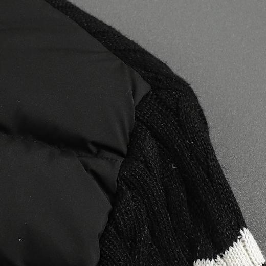 D111935男士拼接针织绗缝羽绒立领夹克外套羽绒服 商品图13