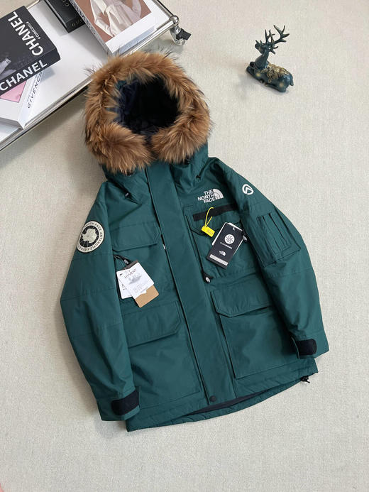 北缅 巅峰联名大鹅🦢系列Southern Cross Parka 光电子机能四口袋极地工装毛领羽绒服 商品图2