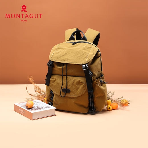 梦特娇中性防泼水双肩包大容量旅行背包日常旅游背囊电脑背包上学包 商品图10