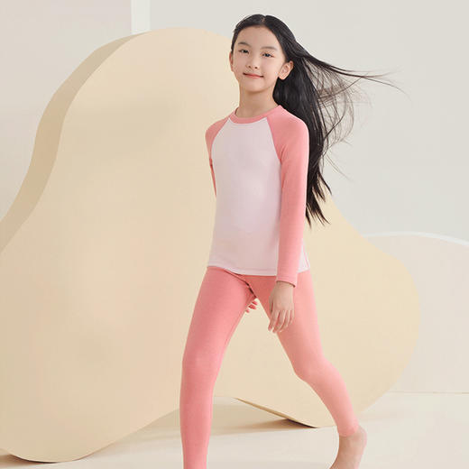 ✨【草本初色 少年儿童保暖套装】🥰每年宝贝们的衣橱里少不了的刚需款 🍃既能当保暖内衣也能作睡衣、家居服 🔺黄金科学配比，填充山羊绒养肤保暖健康安全 商品图10