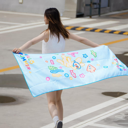夏日系列团团速干浴巾 商品图0