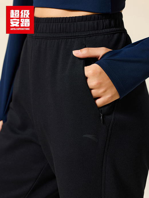 超级安踏运动裤女士秋季直筒瑜伽舞蹈针织舒适休闲长裤子女162535303U 商品图2