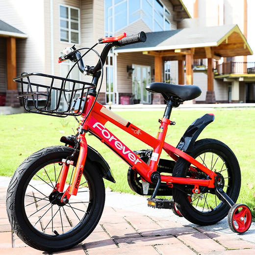 永久牌 儿童自行车 F200 红色 14寸 商品图4