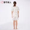 都市丽人女士睡衣单面无尘棉家居服短袖短裤套装LHC2C2 商品缩略图2