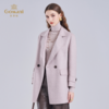 【羊绒】乔万尼双面羊绒大衣女秋冬新款毛呢外套韩系小个子EF4A141 商品缩略图2