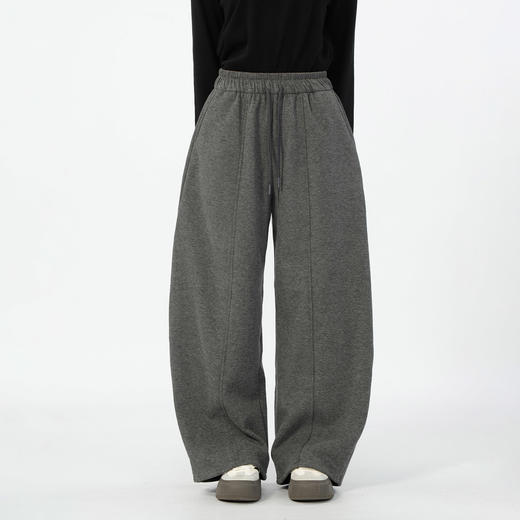 基本款百搭加绒弯刀裤长裤-纪念日百货门店同款167943297 商品图0