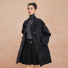 QH922斯尔丽2025新款含山羊绒双面双色韩版简洁大方OL通勤羊毛大衣 商品缩略图10