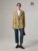 OLrain欧芮儿2025新款冬季高级感气质外套驼色中长双面呢外套 商品缩略图1