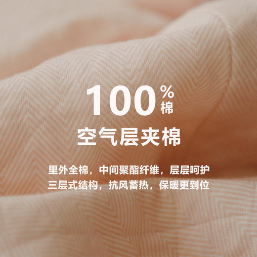 三层空气棉~断码特价！日系睡衣纯棉空气棉可外穿秋冬款棉服女款大码家居服 商品图2
