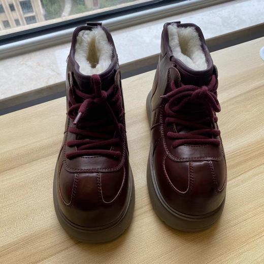 D111903卡皮巴拉丑萌款皮毛一体雪地靴加厚防水轻便保暖厚底休闲鞋 商品图2