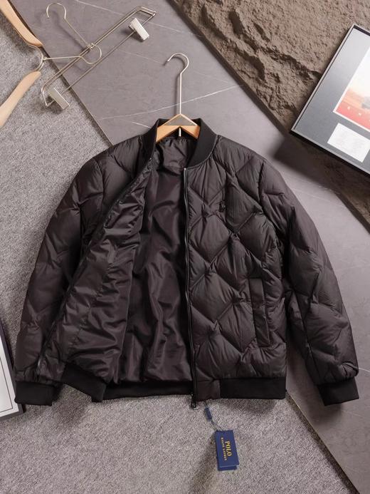 D111949胸前钢印立体小马v型分格轻薄羽绒服 商品图4