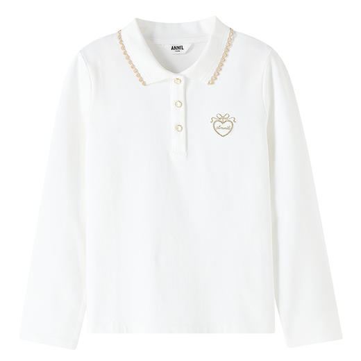 【实体店同款】女童翻领针织衫秋季新款安奈儿童装AG531323 商品图5