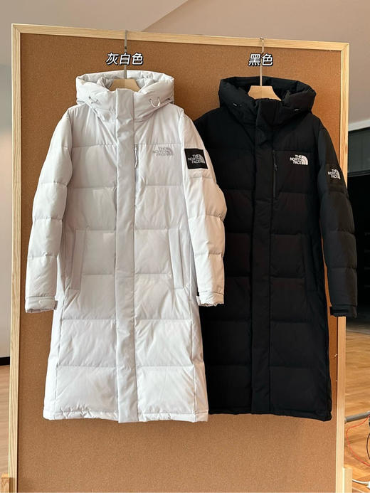 韩国订单正品北面男女长款羽绒服111904 商品图1