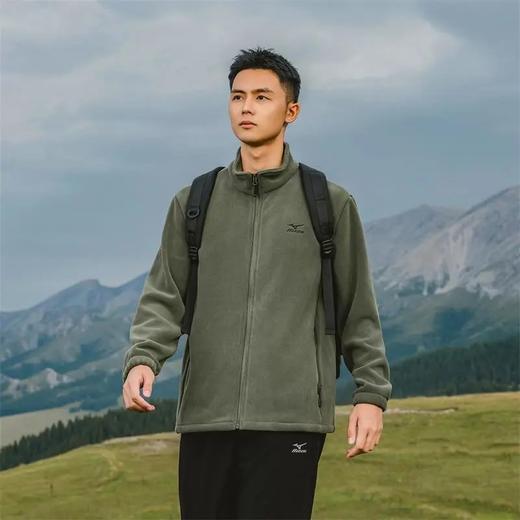 美津浓户外抓绒衣款式经典简约百搭，不挑人 商品图6