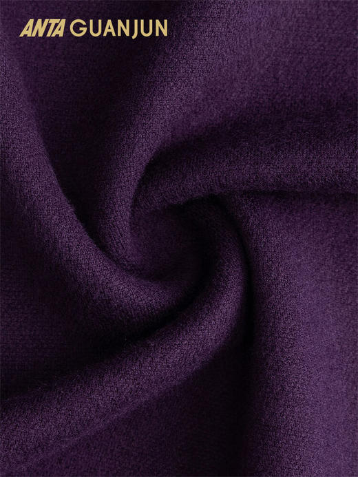 安踏（ANTA）冠军徒步系列 户外通勤保暖亲肤贴身羊毛长袖针织衫女162540406 商品图5