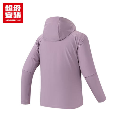 超级安踏防泼水运动外套女士秋季薄款连帽防风夹克外套上衣女162537603U 商品图1
