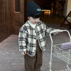 【📣薅羊毛捡漏39.9/件】🥳毛呢格子格子加绒外套韩版2025秋冬新款男童女童外衣宽松宝宝棉衣聚 商品缩略图1
