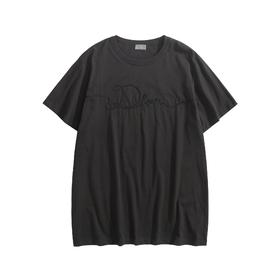 男款棉质刺绣短袖T恤hu010