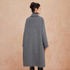 QH921斯尔丽2025新款双面双色宽松廓形慵懒风简洁大方羊毛大衣 商品缩略图7