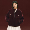 Ariseism 美式复古立领外套女秋冬新款保暖上衣 商品缩略图2